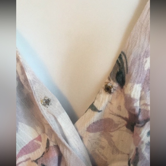 NWT American Rag Peasant Mini Dress size Large - Picture 4 of 9